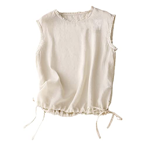 Bluse Tunika Damen Sommer Ärmellose T-Shirt,Bluse Mit Spitze,Crop Top Vans,Bluse Royalblau Seide,Chiffon Bluse Lagenlook,Tunika Hellblau,Streifen T Shirt Damen von Generic