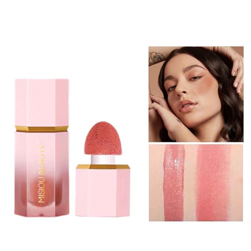 Blush Stick, Flüssiges Rouge, Natürliches Aussehen Gel Cream Blush, Waterproof Rouge Beauty Wand, Langanhaltend Liquid Blush, Hauttönung-Rouge-Makeup für Frauen (01#, 6g) von Generic