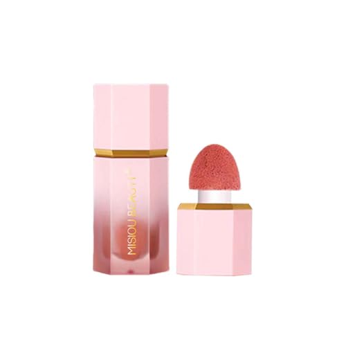 Blush Stick, Flüssiges Rouge, Natürliches Aussehen Gel Cream Blush, Waterproof Rouge Beauty Wand, Langanhaltend Liquid Blush, Hauttönung-Rouge-Makeup für Frauen (02#, 6g) von Generic