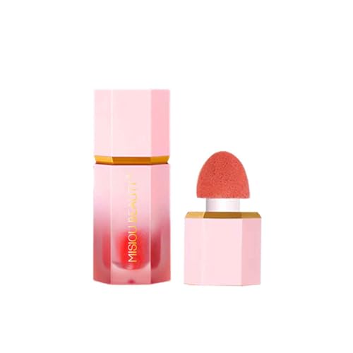 Blush Stick, Flüssiges Rouge, Natürliches Aussehen Gel Cream Blush, Waterproof Rouge Beauty Wand, Langanhaltend Liquid Blush, Hauttönung-Rouge-Makeup für Frauen (06#, 6g) von Generic