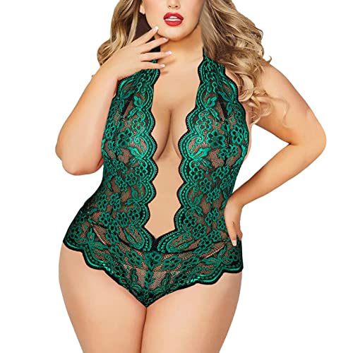 Bodysuits Dessous Set Schwarze Tanga Reizwäsche Sexy Sexy Nightwear Nachthemd Slips Rot Negligee Frauen Spitze Für Sex Lingerie Unterwäsche Kostüme Outfit Dessous Damen Sexy Unterwäsche von Generic