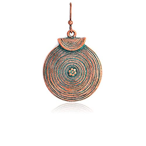 Bohemian Vintage Haken Ohrringe Persönlichkeit Frauen Ohrringe Farbe Kupfer Runde Form Ohrringe langlebig und praktisch Bohemian Vintage Haken Ohrringe Persönlichkeit Frauen Ohrringe Farbe Kupfer Runde Form Ohrringe langlebig und praktisch von Generic