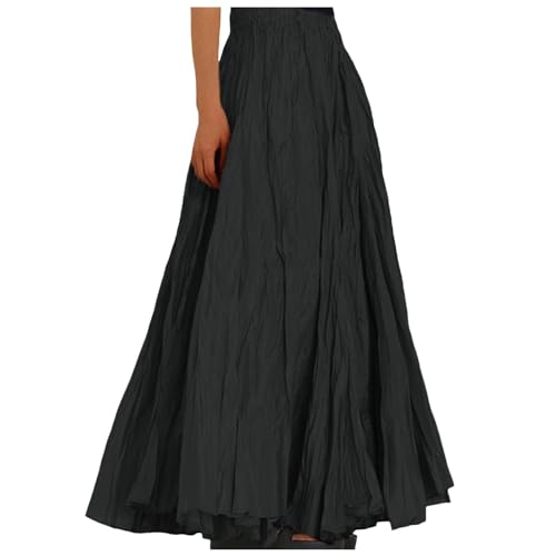 Boho Kleid Damen Maxirock Lang Blumen Hohe Elastische Taille mit Taschen und Gürtel Maxi Skirt Faltenrock Strandrock Freizeitrock Rock Sommer Gedruckter Locker Boho Kleid Damen Maxirock Lang Blumen Hohe Elastische Taille mit Taschen und Gürtel Maxi Skirt Faltenrock Strandrock Freizeitrock Rock Sommer Gedruckter Locker von Generic