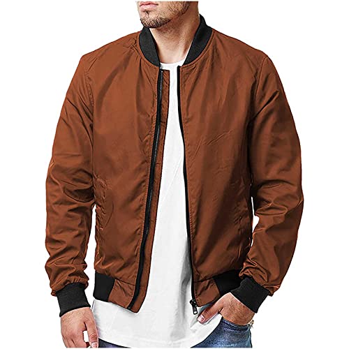 Bomberjacke Herren, Leichte Sommerjacke Übergangsjacke Dünne Blouson Sommer Jacken Casual Jacket Freizeitjacke Langarm Pilotenjacke Sweatjacke Herren-Jacken Softshelljacke Große Größen Bomberjacke Herren, Leichte Sommerjacke Übergangsjacke Dünne Blouson Sommer Jacken Casual Jacket Freizeitjacke Langarm Pilotenjacke Sweatjacke Herren-Jacken Softshelljacke Große Größen von Generic