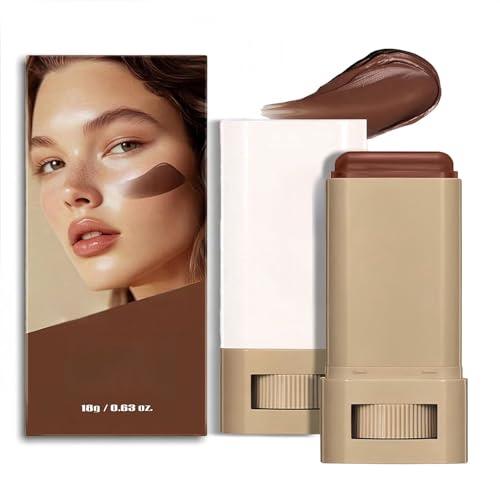 Boosted Skin Tint Balm, Solid Tinted Moisturizing Contour Stick Foundation Face Stick, Even Skin Tone Portable Moisturizing Essence Stick, Create a Natural Look (01#) von Generic