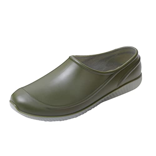 Bootsschuhe Unisex Kurz wasserdichte Stiefel Weitschaft Gummi Stiefeletten Arbeitsschuhe Halbhoch Stiefel Lässig Halbhoch Kurz Atmungsaktiv Für Gartenarbeit Landwirtschaft Angeln von Generic