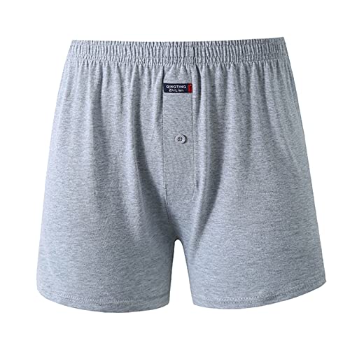 Boxershort Herren Männer Unterhosen Hipster Kurz Baumwolle Men Retroshorts Trunks Stretch Bequem Unterwäsche Männer Sportunterhosen GY1 3XL von Generic