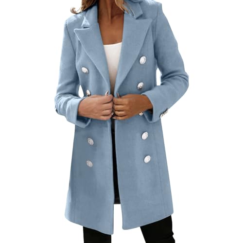 Braune Steppjacke Damen Wollmantel Damen Winter üBergangsjacke GefüTtert Damen Daunenjacke Damen GrüN Damen Dufflecoat Schwarze Weste Damen Kurz Marken Wintermantel Damen Damen Mantel Rot von Generic