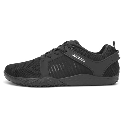 Breite Barfußschuhe Damen Herren Leichte rutschfeste Trekking Schuhe Atmungsaktive Mesh Laufschuhe for Wandern Klettern Breite Barfußschuhe Damen Herren Leichte rutschfeste Trekking Schuhe Atmungsaktive Mesh Laufschuhe for Wandern Klettern von Generic