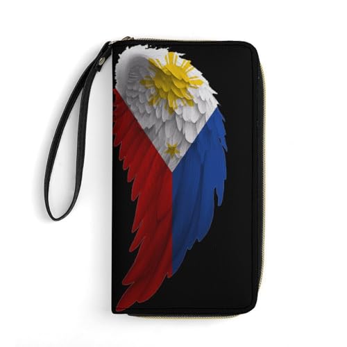 Brieftasche Amerika Und Philippinen Flagge Geldbeute Printmotiv Portmonee Tragbare Kleine Münzbörse Für Mädchen, Tochter, Freundin von Generic