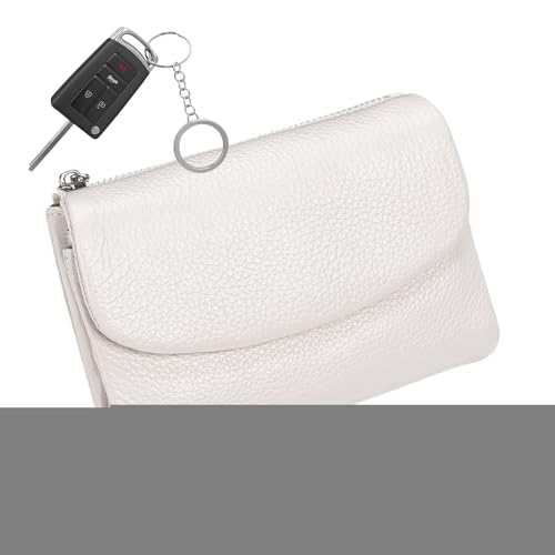 Brieftasche Frauen - Lederbrieftasche Für Frauen | Kompakte Brieftaschen | Mädchen Reisetasche | Kartenkoffer Reißverschlüsse Taschen Freundin | Slim Taxse Card Fall Für Freundin Familie Mutter M von Generic