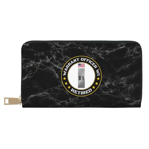 Brieftasche Us Army Warrant Officer W1 Im Ruhestand Geldbörse Printmotiv Verschluss Geldbörsen Lustige Handtaschen Für Mädchen, Freund, Freundin von Generic
