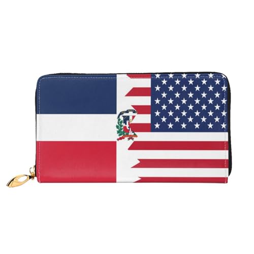 Brieftasche Usa Und Dominica Flagge Geldbörse Niedliche Geldbeutel Tragbare Kartenetui Für Freund, Frauen, Kinder Brieftasche Usa Und Dominica Flagge Geldbörse Niedliche Geldbeutel Tragbare Kartenetui Für Freund, Frauen, Kinder von Generic