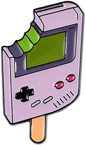 Brosche, Mode, Eiscreme, Form Spielmaschine, Emaille Brosche Tasche Hut Abzeichen Zubehör Eiscreme Form von Generic