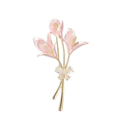 Brosche 1 Stück Legierung Lilie Schmetterling Brosche Damen Kleid Accessoires Anstecknadel Corsage Rosa Brosche 1 Stück Legierung Lilie Schmetterling Brosche Damen Kleid Accessoires Anstecknadel Corsage Rosa von Generic