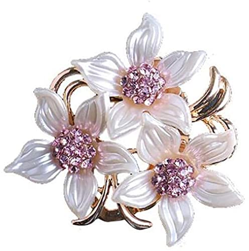 Brosche für Schals, exquisite Blume, für Frauen, schöne Schal, mit Kristall von Generic