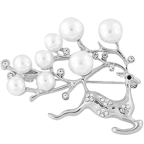 Broschen & Pins Christmas Wapiti Shape Damen Kleidung & Schals Zubehör von Generic