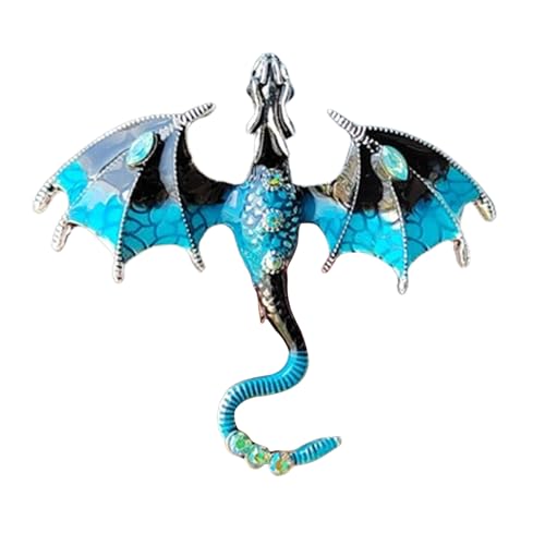 Broschen und Tiernadeln, Drachenbrosche | Retro-Fliegendrache für Männer für Kostüme | modische Tiernadel, einzigartige Partybroschen für die Feier, neu ja, Se référer au descriptif, Siehe von Generic