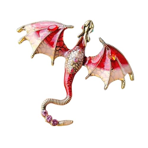 Broschen und Tiernadeln, Drachenbrosche | Retro-Fliegendrache für Männer für Kostüme | modische Tiernadel, einzigartige Partybroschen für die Feier, neu ja, Se référer au descriptif, Siehe von Generic