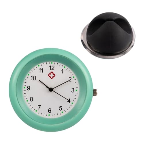 Brust-Stethoskop-Uhr – Stethoskop-Uhrenaufsatz mit Symbolen, wasserdichter Broschenanhänger | Präzise Clip-Taschenuhr, Stethoskop-Zubehör für Krankenschwestern, Fachkräfte, Personal Brust-Stethoskop-Uhr – Stethoskop-Uhrenaufsatz mit Symbolen, wasserdichter Broschenanhänger | Präzise Clip-Taschenuhr, Stethoskop-Zubehör für Krankenschwestern, Fachkräfte, Personal von Generic