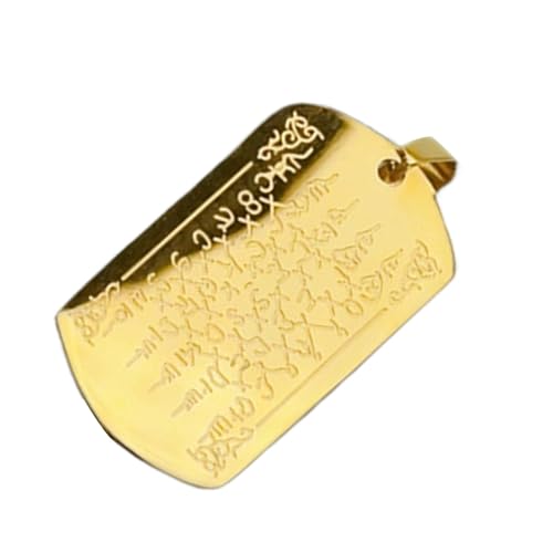 Buddhistischer Anhänger, Buddhistischer Anhänger Amulett - Religion für Schlüsselanhänger Schriften - Buddhism Keychain Charming for Women Men, Blessing Amulet Necklace, riferimento alla Buddhistischer Anhänger, Buddhistischer Anhänger Amulett - Religion für Schlüsselanhänger Schriften - Buddhism Keychain Charming for Women Men, Blessing Amulet Necklace, riferimento alla von Generic