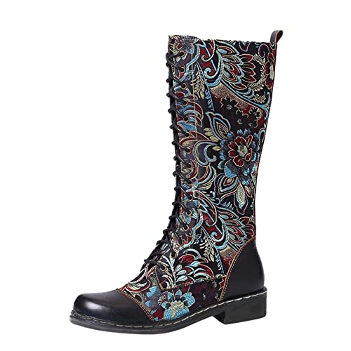 Buffalo Boots Damen Stiefeletten Damen Winter Western Boots Damen Schuhe Damen Winter Boots Stiefeletten UngefüTtert Damen Ankle Boots GefüTtert Damen Damen Stiefeletten Mit Absatz von Generic