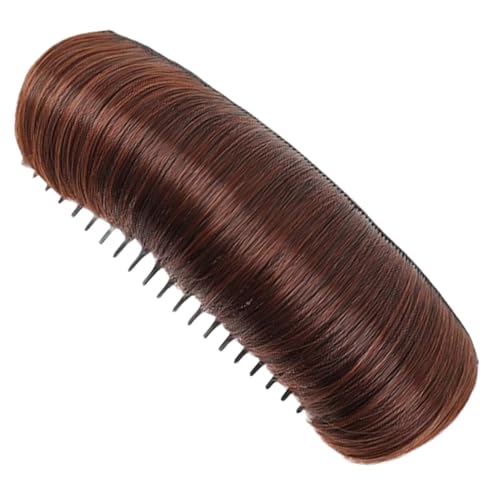 Bump Haarknoten-Einsatz für Volumen-Dutts | Volumen-Einsatz für Lockenwicklungen | Unsichtbares Kissen für künstliche Haarspangen | Volumen-Einsätze für Damen, Haarknoten, Haarklammern von Generic