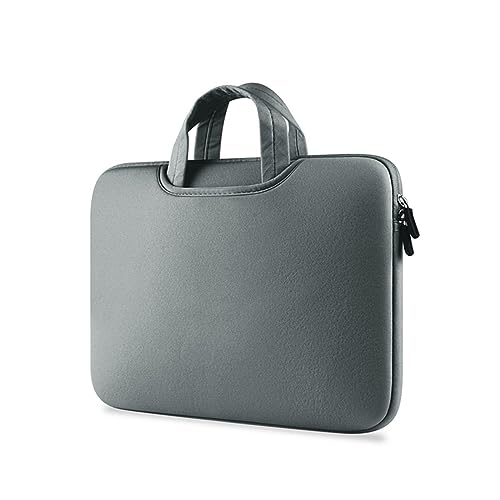 Bunte und plüschige Laptoptasche für Arbeit und Unterricht Kleider Damen Mit Taschen (Grey, 15) von Generic
