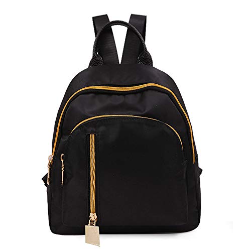 Business Rucksack Schule Mädchen Frauen Tasche Tuch Satchel Rucksack Reisetasche Kindergarten Rucksack für Jungen, Schwarz , Einheitsgröße von Generic