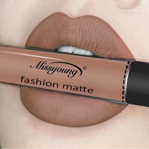 CHACHE Liquid Matte Lipstick Non-Stick Cup Lip Gloss Long Lasting Hydrating Matte Makeup für Frauen Mädchen (11#) von Generic