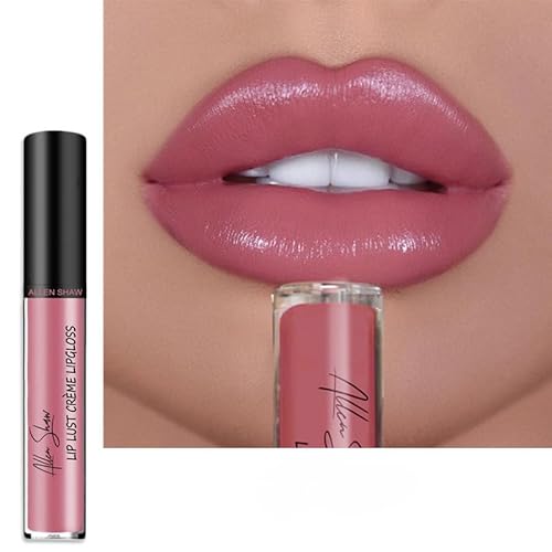 CHACHE Moisturizing Non-Dry Lip Glaze Lipstick Hydrating Shiny Long Lasting Lip Gloss für Frauen (5) von Generic