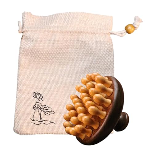 CUALLO MASSAGER AUS - MERIDIAN BOTSCHAFT VON SANDALE TRAGBARE KOMBAGGI, BRUSH CUALP HOLZKOPF | Männer und Frauen, multifunktionaler Haarkamm zur Entspannung und Haarpflege, CUALLO MASSAGER AUS - MERIDIAN BOTSCHAFT VON SANDALE TRAGBARE KOMBAGGI, BRUSH CUALP HOLZKOPF | Männer und Frauen, multifunktionaler Haarkamm zur Entspannung und Haarpflege, von Generic