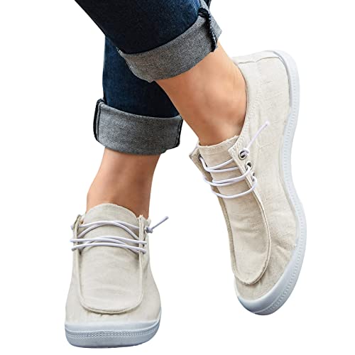 Canvas Sneaker Schuhe Damen Herbst Workout Halbschuhe Tennis Schuhe Sportlich Schuhe Leder Retro Segeltuch Schuhe Loafer Schuhe Schuhe Turnschuhe Slip-On Canvas Sneaker Schuhe Damen Herbst Workout Halbschuhe Tennis Schuhe Sportlich Schuhe Leder Retro Segeltuch Schuhe Loafer Schuhe Schuhe Turnschuhe Slip-On von Generic