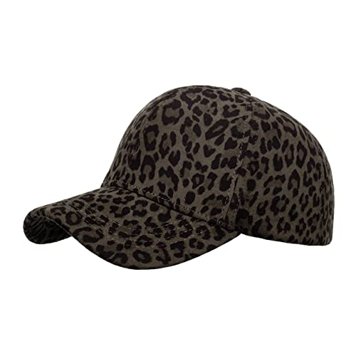 Cap Herren Leoparden,Basecap Damen Leo Print,Leopardenmuster Kappe Unisex Sommer Cappy Frauen Verstellbar Einfarbig Schildkappe Sport Schildkappen Schirmkappe Sonnenkappe Baseballmütze Mütze Outdoor von Generic