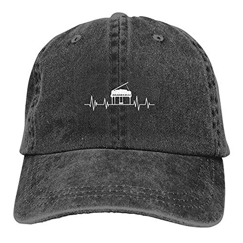 Capatmungsaktive Mütze Master of The Keys Musiker Klavier Trucker Baseballcap Snapbacks Basecap Verstellbare Golf Hüte Für Herren, Damen, Golf von Generic