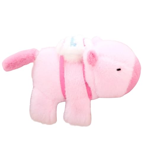 Capybara Kuschelarmbänder | Capybara Plüschtier-Schnapparmband,Weiches Wickelarmband Für Mädchen Kinder Und Erwachsene Als Tragbares Kuscheltier-Accessoire von Generic