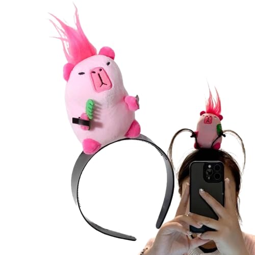 Capybara Stirnbänder, Capybara-Haarbänder | Lustige Spa-Stirnbänder: Gesichtswasch-Haarbänder, niedliche Haarreifen von Generic