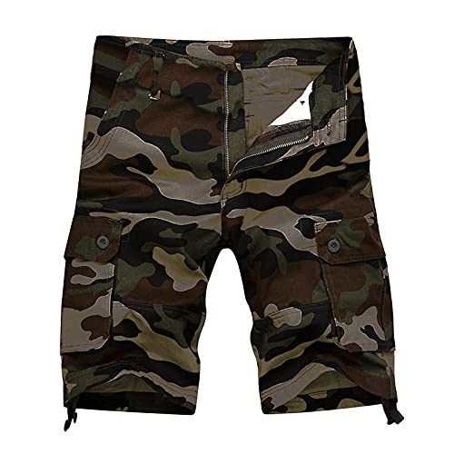Cargohose Herren Kurz Kurze Hosen Herren Cargo Shorts Camouflage Bermuda Hose Sommer Hosen Baumwolle Arbeitsshorts Baggy Jagdhose Techwear Wandershorts Bermudas Cargoshorts Cargohose Herren Kurz Kurze Hosen Herren Cargo Shorts Camouflage Bermuda Hose Sommer Hosen Baumwolle Arbeitsshorts Baggy Jagdhose Techwear Wandershorts Bermudas Cargoshorts von Generic