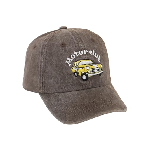 Cartoon Basecap Kinder Jungen Mädchen Draussen Sport Trucker Cap Feuerwehrauto Cap Kinder Kappe Mädchen Sommer UV Schutz Sonnenhut Verstellbar Snapback Schirmmütze Kinder Golf Cap 2-5 Jahre von Generic