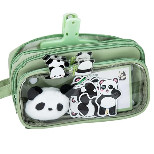 Cartoon Bleistiftbeutel - süßer Panda Bleistift Fall | Tragbare Stiftspeicherbeutel | Grundschule & Mädchen Organisator | Abnehmbarer Schreibwarenfall für Stifte, Radiergummis und mehr Cartoon Bleistiftbeutel - süßer Panda Bleistift Fall | Tragbare Stiftspeicherbeutel | Grundschule & Mädchen Organisator | Abnehmbarer Schreibwarenfall für Stifte, Radiergummis und mehr von Generic