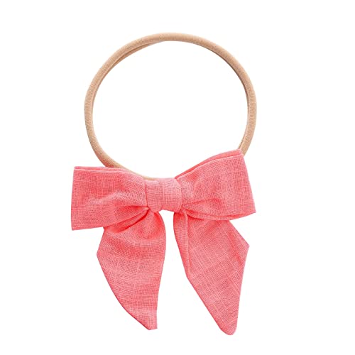 Casual Headwrap für Kleinkind Kleinkind Baby Mädchen einfarbig Stirnband Bowknot elastisches Haarband für Kleinkinder von Generic