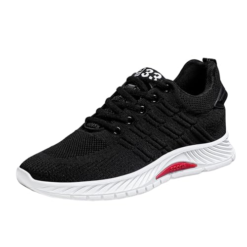 Casual Herren Schuhe Bequem Belüftet, Sportlich Laufschuhe für Herren rutschfest, Outdoor Trekking Mesh Turnschuhe für Gymnastik Tennis Atmungsaktive Joggingschuhe Abriebfest Running Jogging von Generic