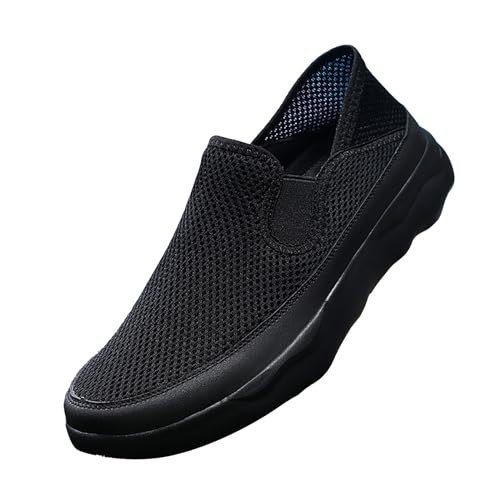 Casual Herren Schuhe Leichte Bequem, Trendy Sneakers für Herren Atmungsaktive, Belüftet Turnschuhe für Outdoor Jogging Running Elegant Slip-on Walkingschuhe Mit Guter Dämpfung für Gymnastik von Generic