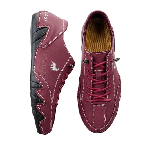 Casual Reitstiefel für Herren Bequeme stilvolle Motorradstiefel mit extra Grip Herren Schuhe 720 Schuhe Herren 45 Winter von Generic