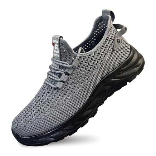 Casual Schuhe Herren Bequem, Trendy Turnschuhe für Herren Leichte, Outdoor Jogging Running Schuhe Atmungsaktive Laufschuhe für Gymnastik Jogging Trekking Sport Schuhe rutschfest Abriebfest von Generic