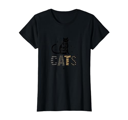 Cats Are My Kind of People - Katzenliebhaber T-Shirt, Damen, Schwarz, XS von Generic
