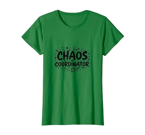 Chaos Coordinator Lustiges Büromanager Geschenk T-Shirt, Damen, Dunkelgrün, XXL Chaos Coordinator Lustiges Büromanager Geschenk T-Shirt, Damen, Dunkelgrün, XXL von Generic