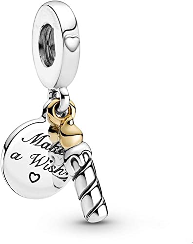 Charm-Perlen 925er Sterlingsilber, passend für Damenarmbänder, Halsketten, Armreifen zum Geburtstag der Tochter und Ehefrau, DIY-Schmuckherstellung von Generic