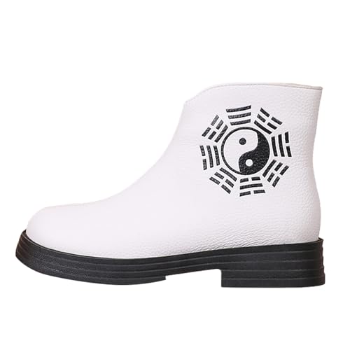 Chelsea Boots Damen Schwarz Kurze Cowboystiefel Elegant Winterstiefel Braun Halbhoch Halbschuhe Breit Cowboystiefel Kurz Cowboy Stiefeletten Cowboy Boots Schwarz Leder von Generic