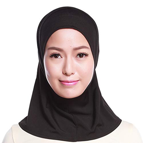 Chic Hijab Für Damen Türkisch Kopftuch Muslim Frauen Konfektionskleidung Schal Kleider Muslim Weicher Jersey Kopftücher Burka Easy Hijab Set Muslimisch Abaya von Generic